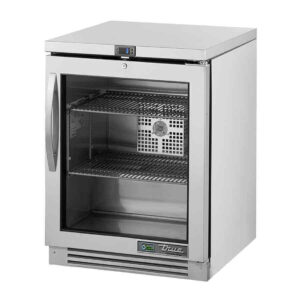 True Refrigeration TUC-24G-HC~FGD01 Single Glass Swing Door, 158Lt Undercounter Fridge
