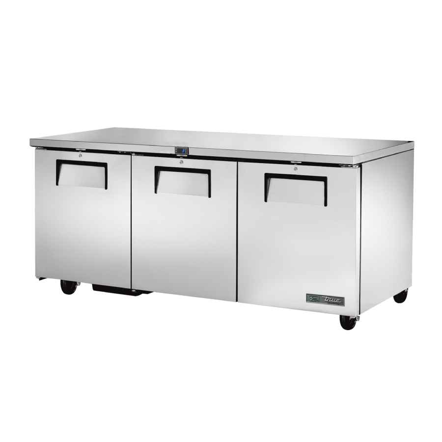 True Refrigeration TUC-72-HC Three Solid Swing Door, 583Lt Undercounter Fridge True Refrigeration TUC-72-HC Three Solid Swing Door, 583Lt Undercounter Fridge