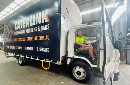The Warehouse Driving Caterlink’s Service Across Victoria Truck