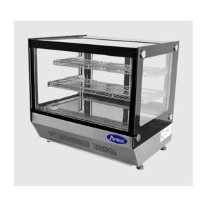 Atosa WSF120L 100Lt Countertop Square Cake Display Showcase