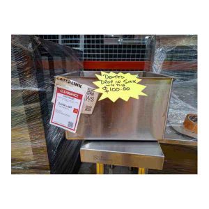 Clearance imply Stainless SBM.WS Drop In Wash Sink