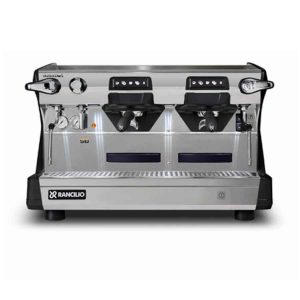 Rancilio Classe 5 Crono RC2G-C5CRONO-BLK USB 2 Group Tall Espresso Machine in Black