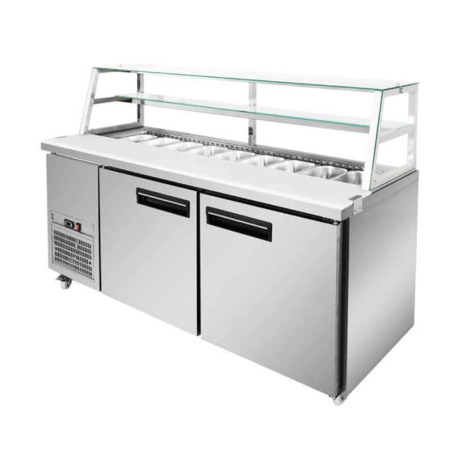 FED SCB/18 9 x 1/3GN Sandwich Preparation Chiller FED SCB/18 9 x 1/3GN Sandwich Preparation Chiller