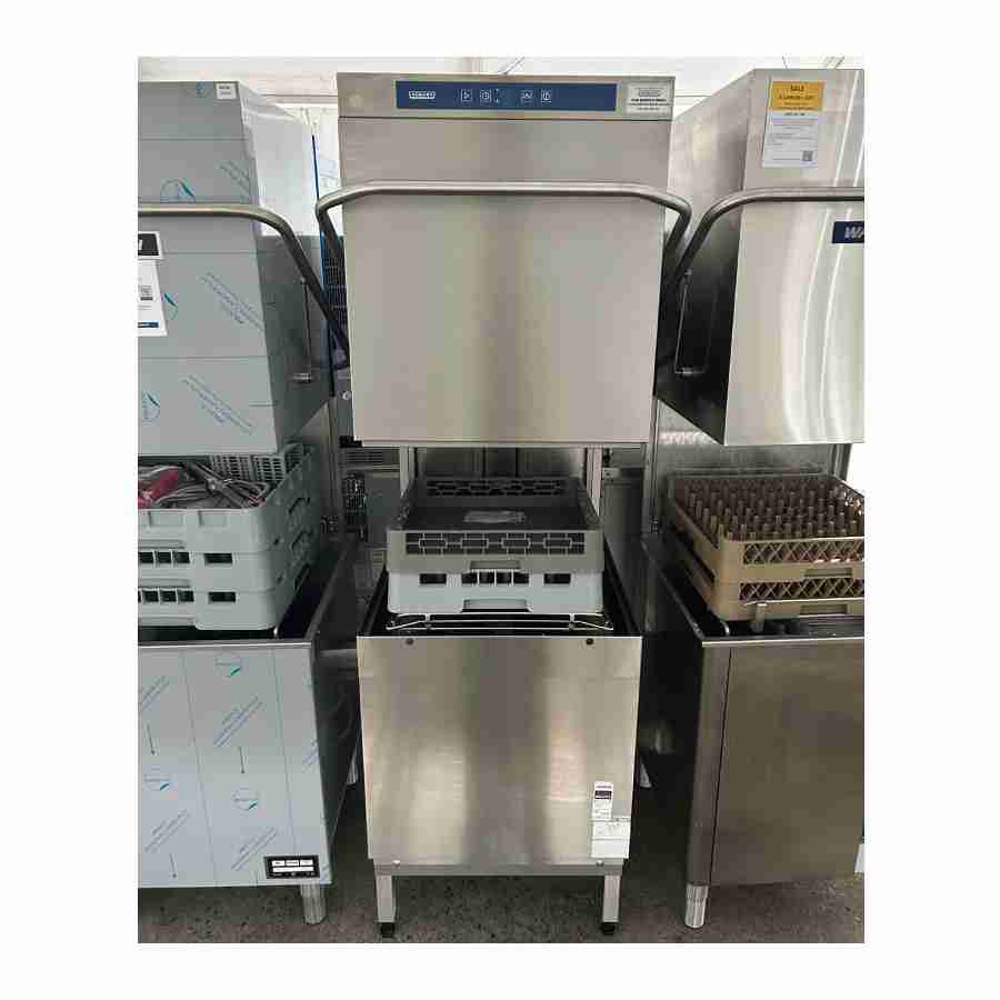 Used Hobart Amxb-Rw3426 500 X 500Mm Hood Type Dishwasher Used hobart amxb-rw3426 500 x 500mm hood type dishwasher