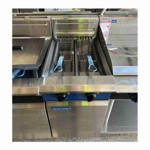 Used Blue Seal Evolution Series E44-RW3965 450mm Electric Deep Fryer