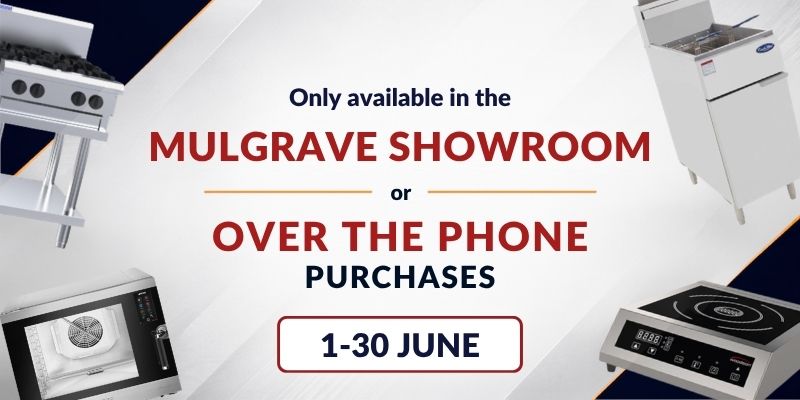 Caterlink Melbourne Clearance Sale - 1-30 June instore or phone sales