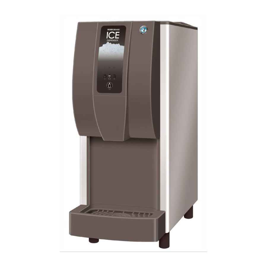 Hoshizaki Dcm Series Dcm-120Ke-P-Hc 60Kg/Day Cubelet Ice And Water Dispenser With 1.9Kg Ice Storage Hoshizaki dcm series dcm-120ke-p-hc 105kg/day cubelet ice and water dispenser with 4kg ice storage