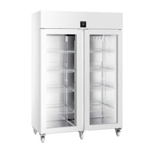 Liebherr SRPvh 1412 Two Glass Door, 1447Lt Pharmacy and Laboratory Refrigerator with Shelves in White
