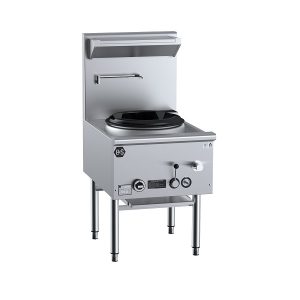 B&S Clearance UFWWD-1-C-NG-252 Single Hole Waterless Wok -Chimney Burner