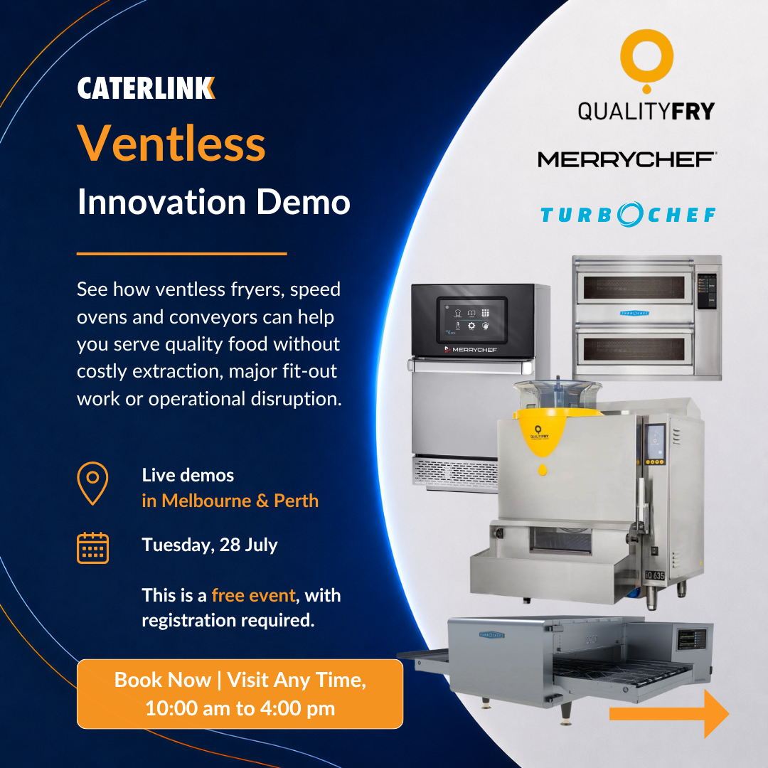 Caterlink Ventless Innovation Demonstration Caterlink ventless innovation demo