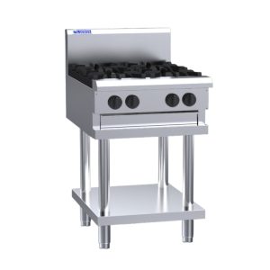 Clearance Ex Showroom Display Luus CS-4B 600mm 4 Burner Cooktop (Nat Gas)
