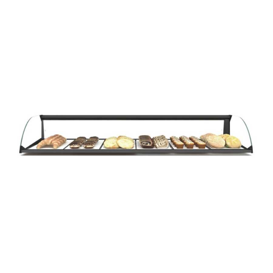 Sayl Adsc1190 1190Mm Curved Ambient Food Display Sayl adsc1190 1190mm curved ambient food display