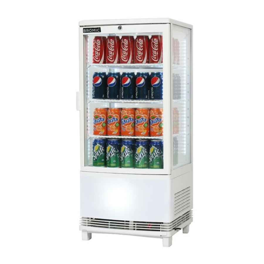 Bromic Ct0080G4Wc 4 Tier, 80Lt Flat Glass Countertop Beverage Fridge. Bromic ct0080g4wc 4 tier, 80lt flat glass countertop beverage fridge.