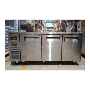 Ex Rental Turbo Air K Series KURF18-3-HC-701 Three Solid Door, Undercounter Dual Temperature Fridge/Freezer