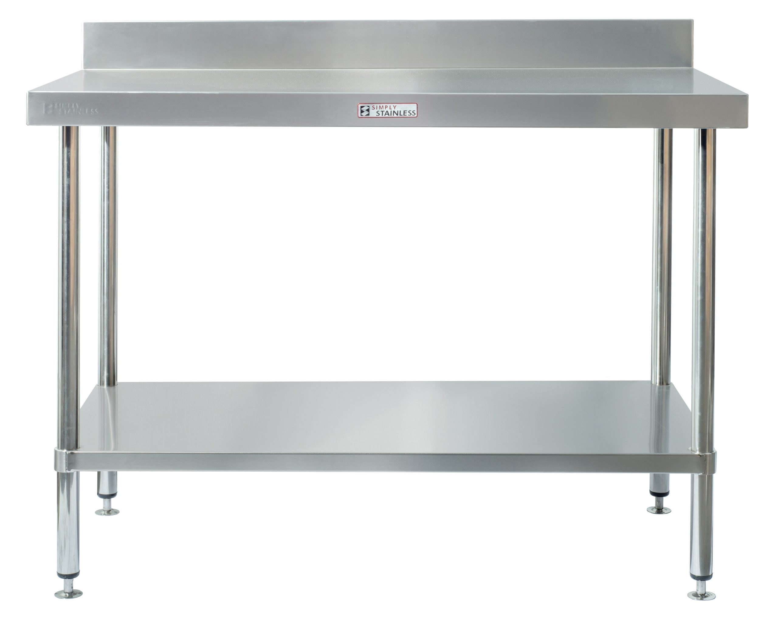 Used Simply Stainless Ss02.7.1500 1500X700Mm Wall Bench Used simply stainless ss02. 7. 1500 1500x700mm wall bench