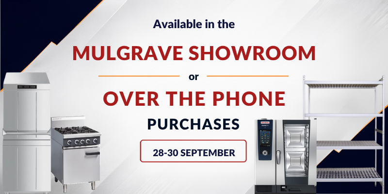 Caterlink Melbourne Spring Sale 28 - 30 September 2026 Instore or phone sales