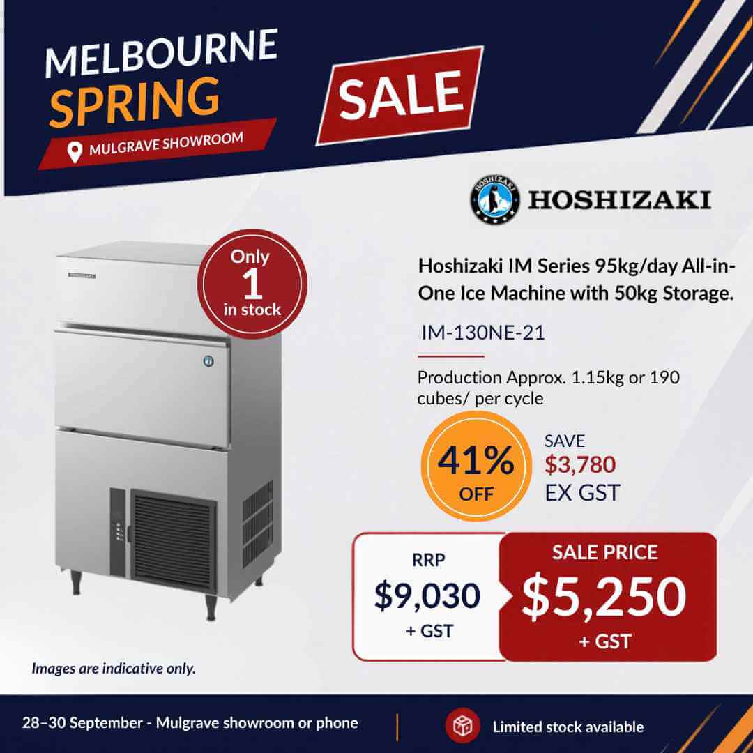 Melb spring sale hoshizaki im 130ne 21