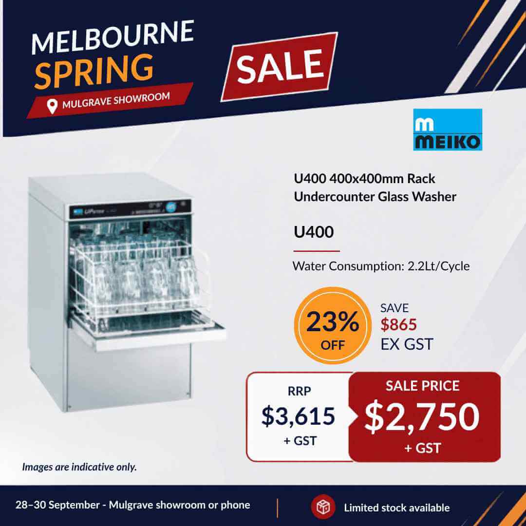 Melb spring sale meiko u400