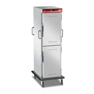 DSS DS-CH-MH16/NV Circum Heat NV Series Mobile Hot Holding Cart. Holds 15 x GN1/1 Pans. Double Door Design