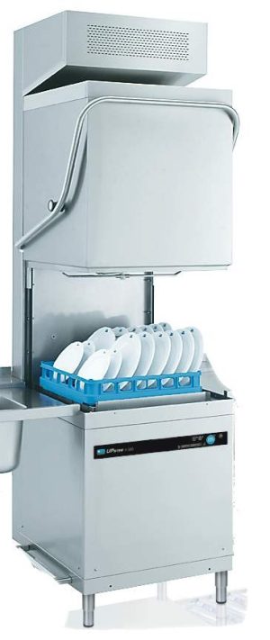 Meiko H500AB-1P Passthrough Dishwasher with Condensing Hood (1P) (15A)
