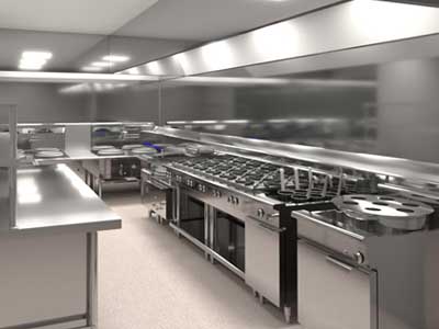 Commercial kitchen equipment supply